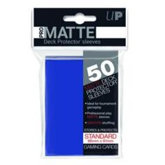 Ultra Pro - 50ct Pro-Matte Blue Standard Deck Protectors